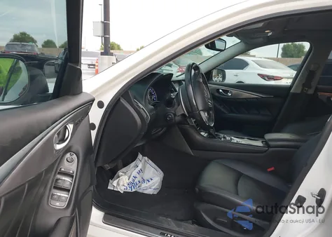 2016 Infiniti Q50 3.0T Premium from USA, damaged, VIN JN1EV7ARXGM343336